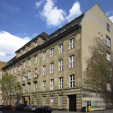 Kaliwerk Gebäude in Berlin, Straßenansicht